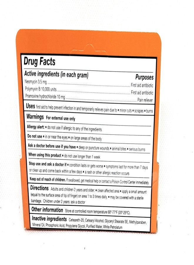 Walgreens AEE Walgreens Maximum Strength Multi Antibiotic Cream with Pain Relief, 0.5oz (14g) - Image 2
